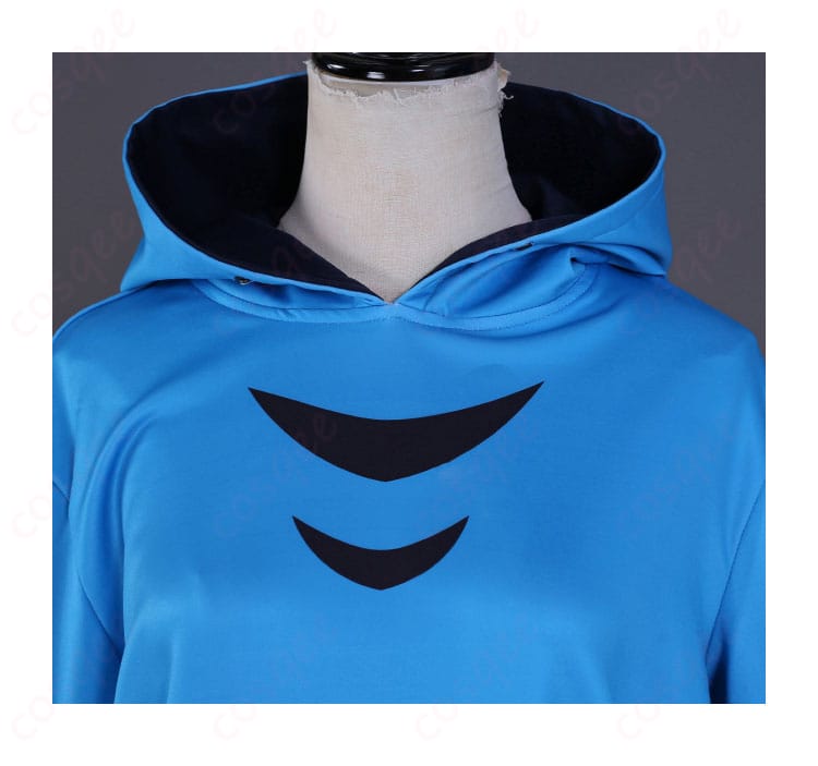 SSSS.DYNAZENON コスプレ衣装 背面ビュー 麻中蓬のディテール360度再現