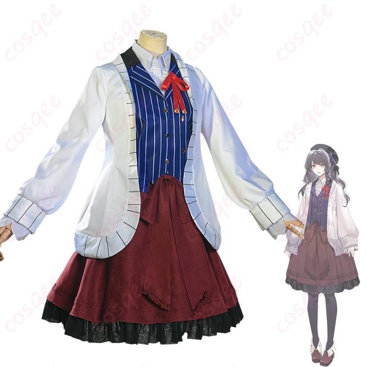 時空の絵旅人 主人公 コスプレ衣装 フルセット｜クラシカル旅人風で写真映え - 3枚目の画像