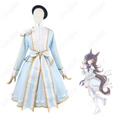 ウマ娘 ライスシャワー スノーウィ・インテグレティ コスプレ衣装 上品ゴシックで写真映え・イベント快適 - 5枚目の画像（サムネイル）