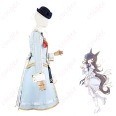 ウマ娘 ライスシャワー スノーウィ・インテグレティ コスプレ衣装 上品ゴシックで写真映え・イベント快適 - 3枚目の画像（サムネイル）