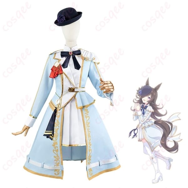 ウマ娘 ライスシャワー スノーウィ・インテグレティ コスプレ衣装 上品ゴシックで写真映え・イベント快適