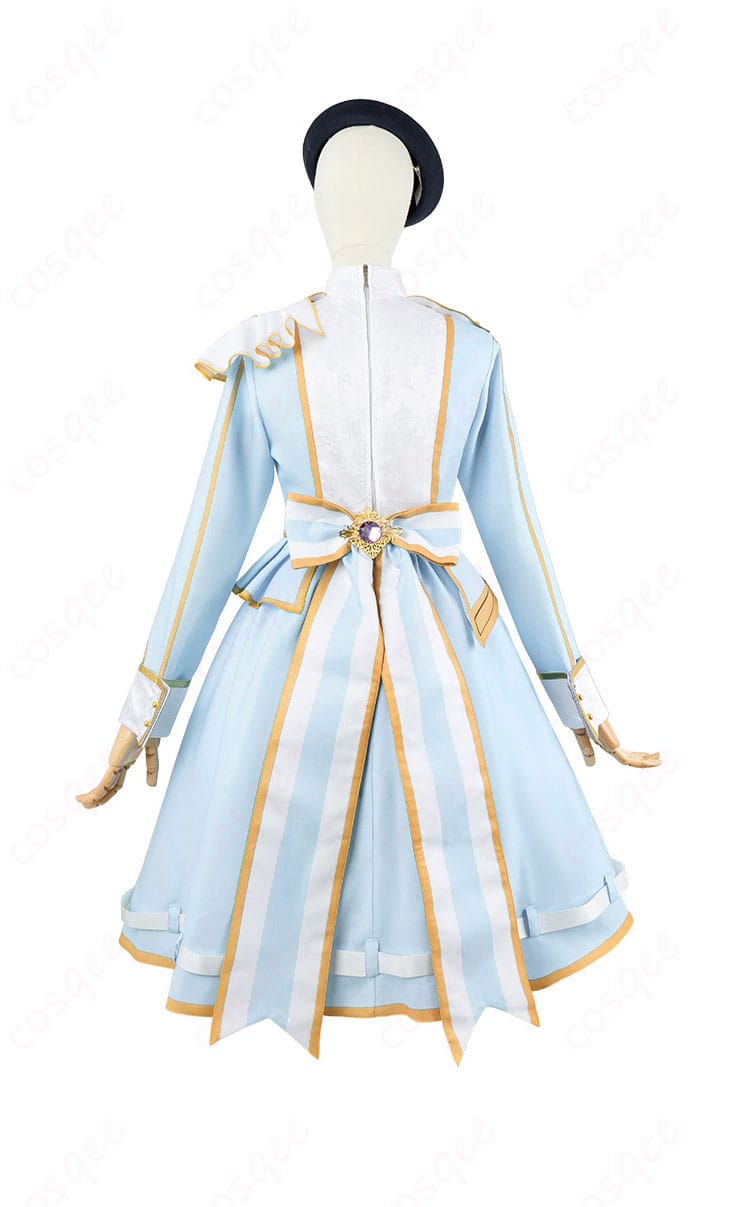 ライスシャワー スノーウィ・インテグレティ 背面デザイン|蝶結びとオーバースカートをしっかり再現