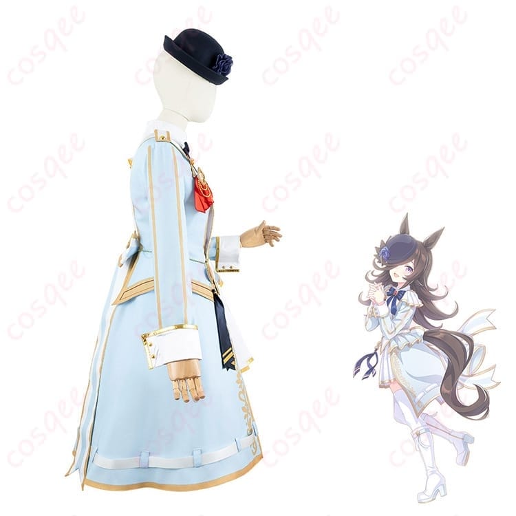 ウマ娘 ライスシャワー スノーウィ・インテグレティ コスプレ衣装 上品ゴシックで写真映え・イベント快適 - 3枚目の画像