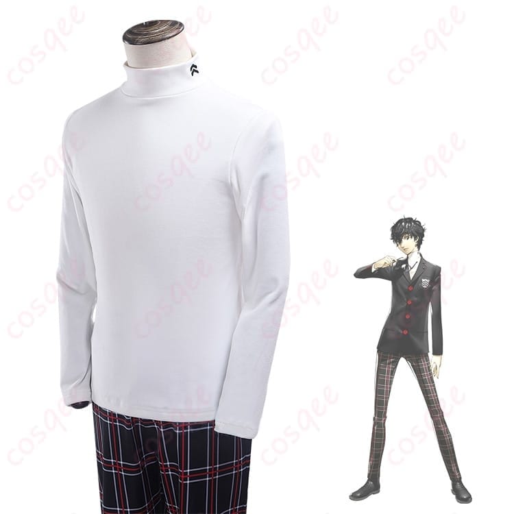 ペルソナ5 雨宮蓮 ジョーカー コスプレ衣装 黒コートセット｜動きやすく写真映えする定番スタイル - 2枚目の画像