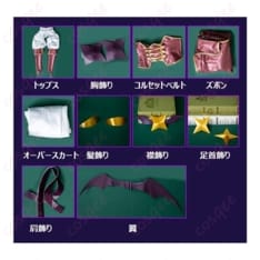 魔法少女にあこがれて 柊うてな マジアベーゼ風コスプレ衣装｜華やか装飾と動きやすさでイベント映え - 4枚目の画像（サムネイル）