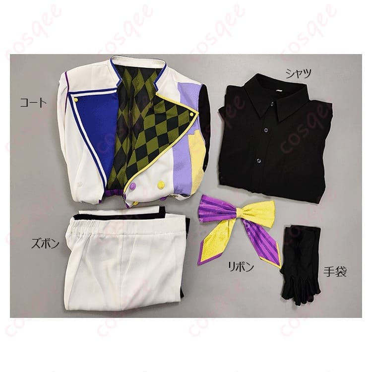 プロジェクトセカイ ワンダショ 神代類 コスプレ衣装 サーカス調で舞台映え抜群・撮影会に最適 - 4枚目の画像