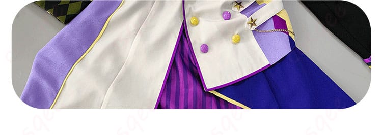 神代類 コスプレ衣装のスカート部分。優雅なドレープが特徴的です。