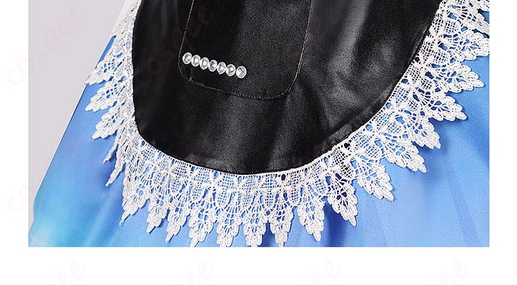 Tower of Fantasy メリル コスプレ衣装 スカート装飾詳細|繊細なスカートのデザイン、動きやすさと美しさを兼ね備えたアイテム