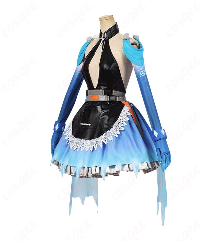 Tower of Fantasy メリル コスプレ衣装 左側面画像|精緻なデザインが際立つ、ファンタジー衣装の魅力を紹介