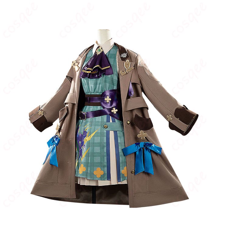 エナー・アールウェット コスプレ衣装の側面画像。ディテールまで丁寧に再現された衣装。