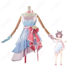ウマ娘 サクラチヨノオー Fleur Enneigée ダンス衣装 コスプレ｜華やかで写真映えする上品スタイル - 1枚目の画像（サムネイル）