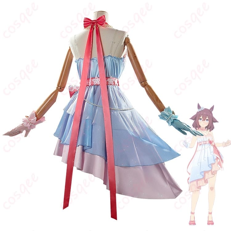 ウマ娘 サクラチヨノオー Fleur Enneigée ダンス衣装 コスプレ｜華やかで写真映えする上品スタイル - 4枚目の画像