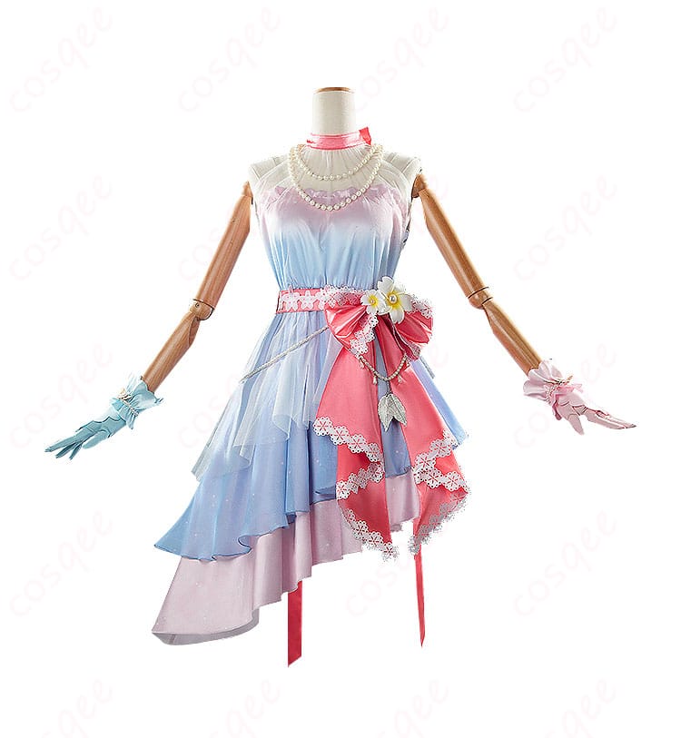 ウマ娘 サクラチヨノオー コスプレ衣装(Fleur Enneigée)正面全身イメージ。忠実再現のディテールをチェック!