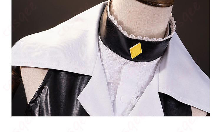 しゅごキャラ! ブラックダイヤモンド ほしな歌唄 コスプレ衣装 つけ襟・首元の装飾アップ|アクセントが映えるこだわりの装飾