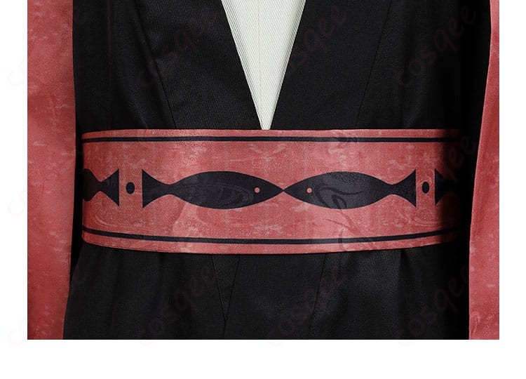 ハイキュー!! 黒尾鉄朗 コスプレ衣装 腰ベルト装飾の質感と素材感をアップで紹介