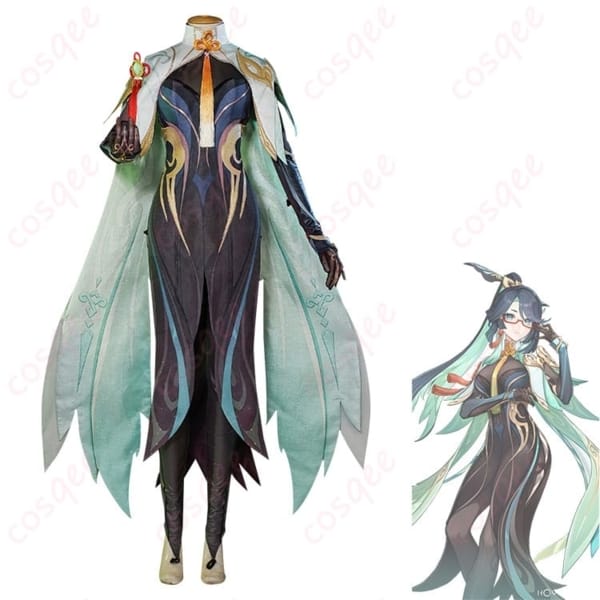 原神の閑雲コスプレ衣装 フルセット｜仙気と上品さを両立した写真映えコーデ
