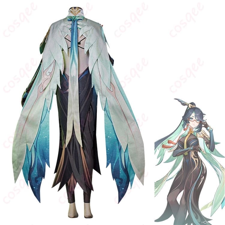 原神の閑雲コスプレ衣装 フルセット｜仙気と上品さを両立した写真映えコーデ - 3枚目の画像