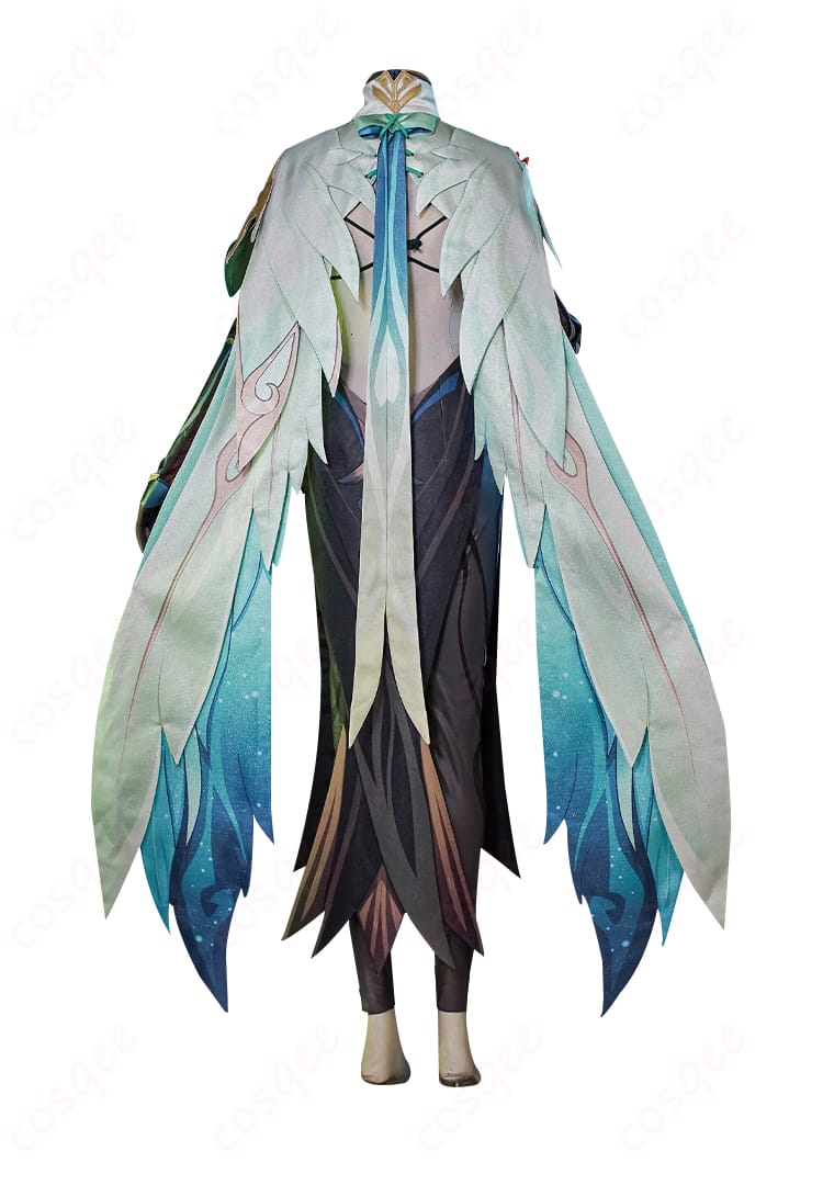 原神 閑雲 コスプレ衣装 背面全体図