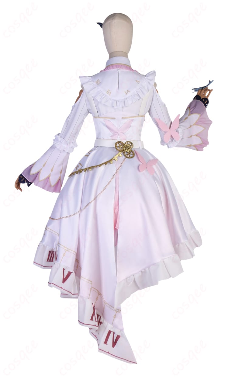 暁山瑞希 コスプレ衣装 背面全体図|後ろ姿まで丁寧に作り込まれたデザイン