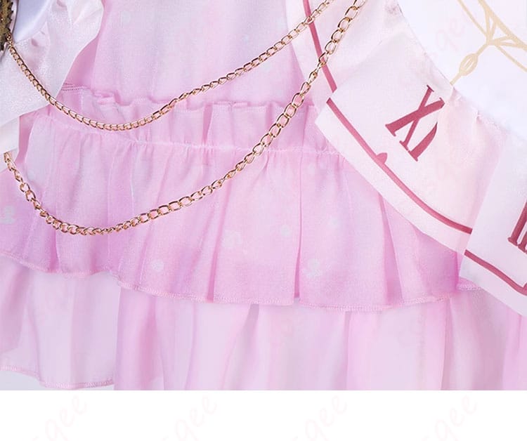 暁山瑞希 コスプレ衣装 裾部分のデザイン|動くたびに映える華やかな装飾