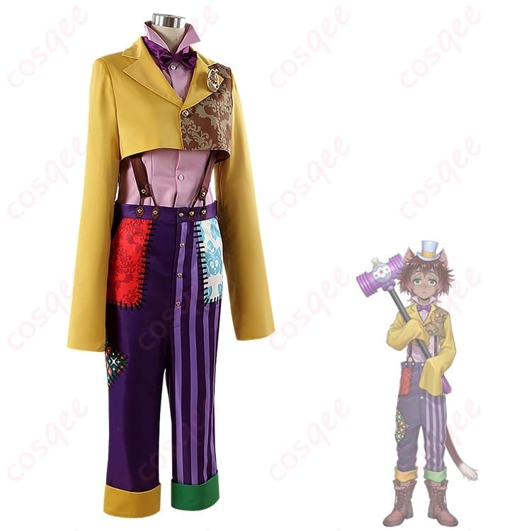 ツイステ ギデル ステージ・イン・プレイフルランド衣装 高発色で舞台映えするコスプレ一式 - 2枚目の画像