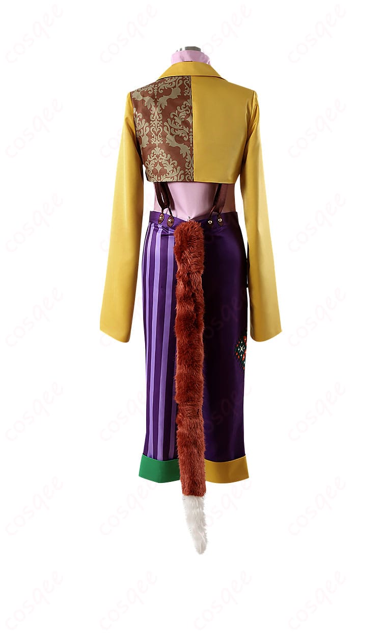 ツイステ ギデル コスプレ衣装 商品背面図。背中の装飾やコートのラインを細部まで再現。