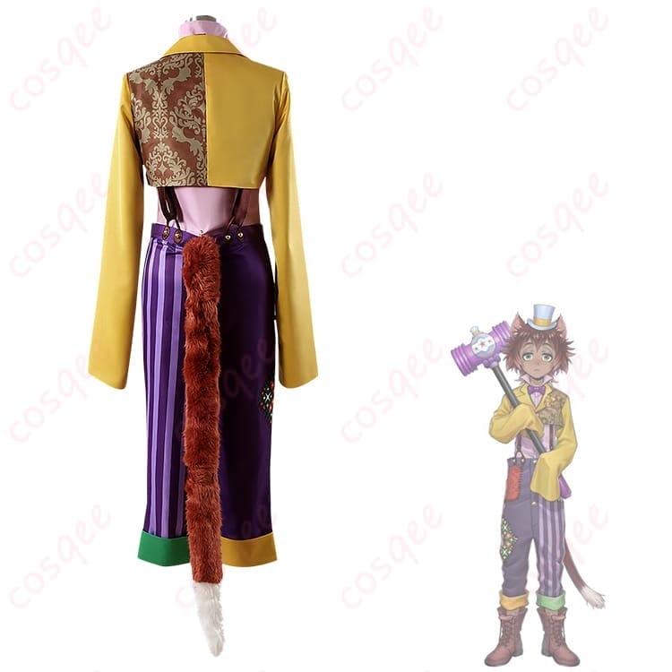 ツイステ ギデル ステージ・イン・プレイフルランド衣装 高発色で舞台映えするコスプレ一式 - 3枚目の画像