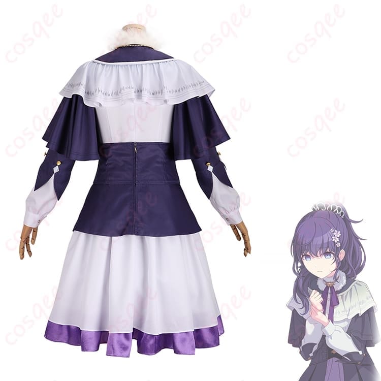 プロセカ 朝比奈まふゆ 止められない想い コスプレ衣装 上品シルエットで写真映え - 3枚目の画像