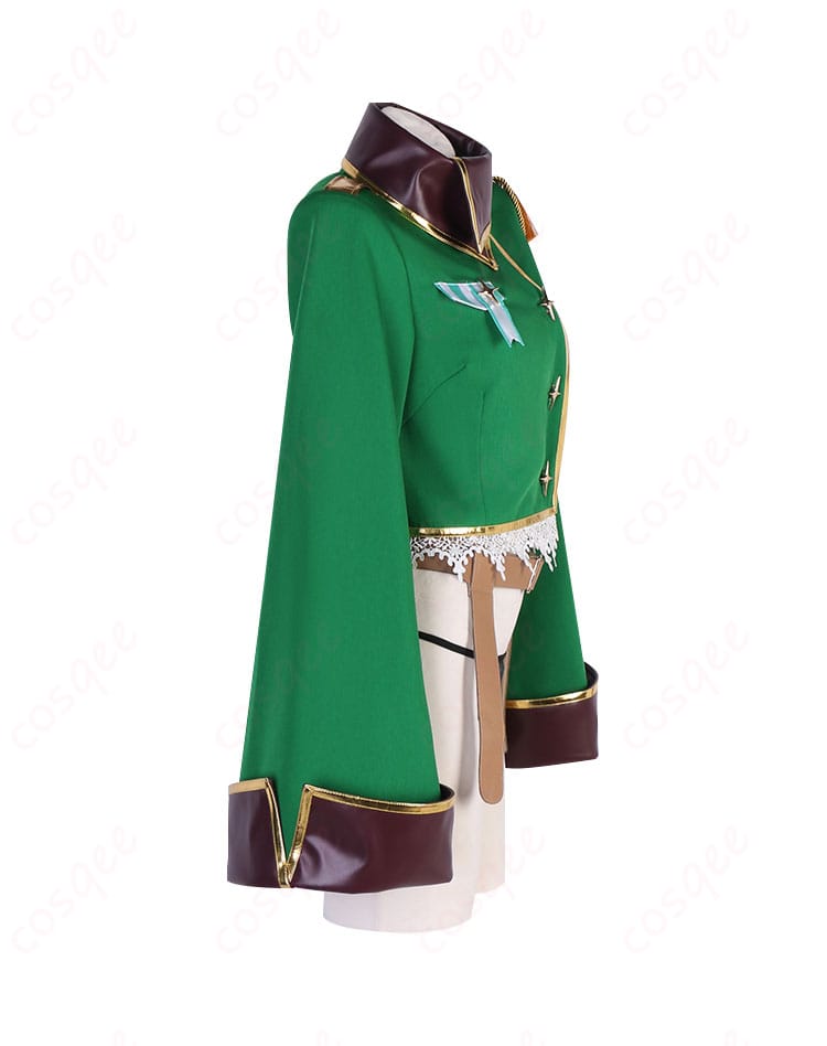 まほあこ 阿良河キウィ レオパルト コスプレ衣装 右側から見たディテール写真