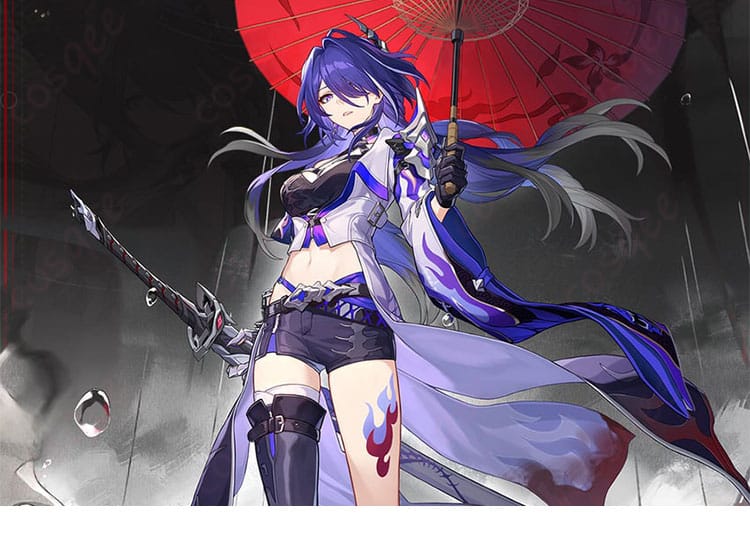 崩壊:スターレイル 黄泉(アケロン) コスプレ衣装 着用イメージ|キャラクターの世界観を忠実に再現したコーディネートをご確認ください。