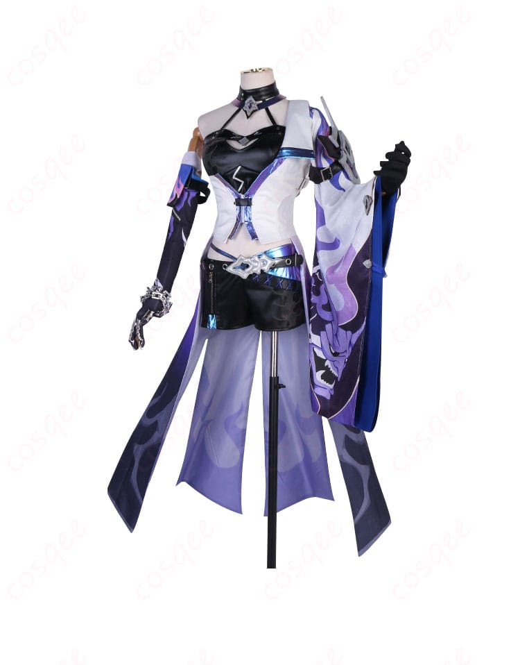 崩壊:スターレイル 黄泉(アケロン) コスプレ衣装 正面全体図|ディテールとシルエットをしっかりチェック。