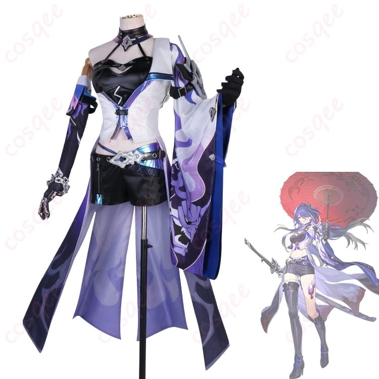 崩壊：スターレイル 黄泉（アケロン） コスプレ衣装 ミステリアスな佇まいと写真映えを両立 - 1枚目の画像