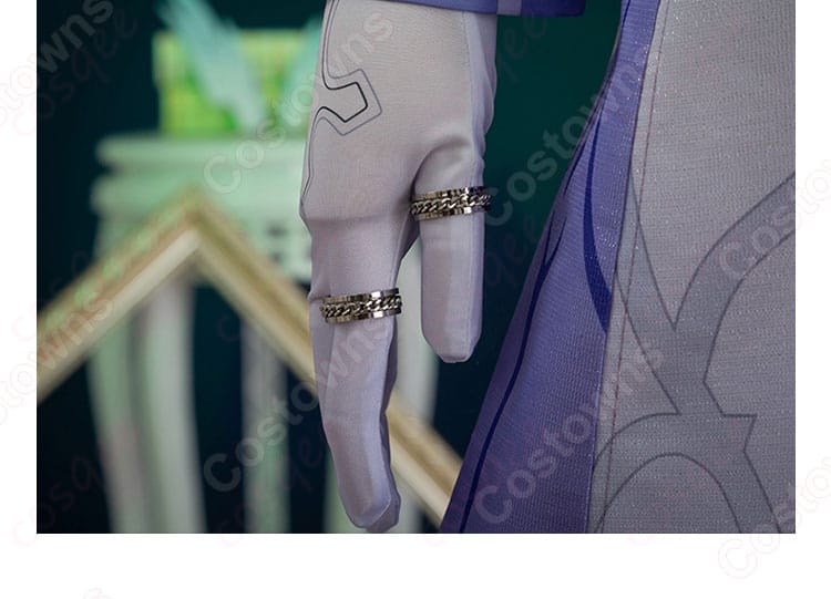 サンデー コスプレ衣装 裾まわりのディテール確認用画像|スターレイル衣装