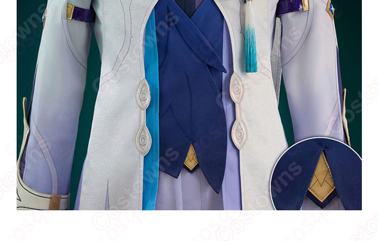 サンデー コスプレ衣装 腹部の装飾ディテールアップ|崩壊:スターレイル