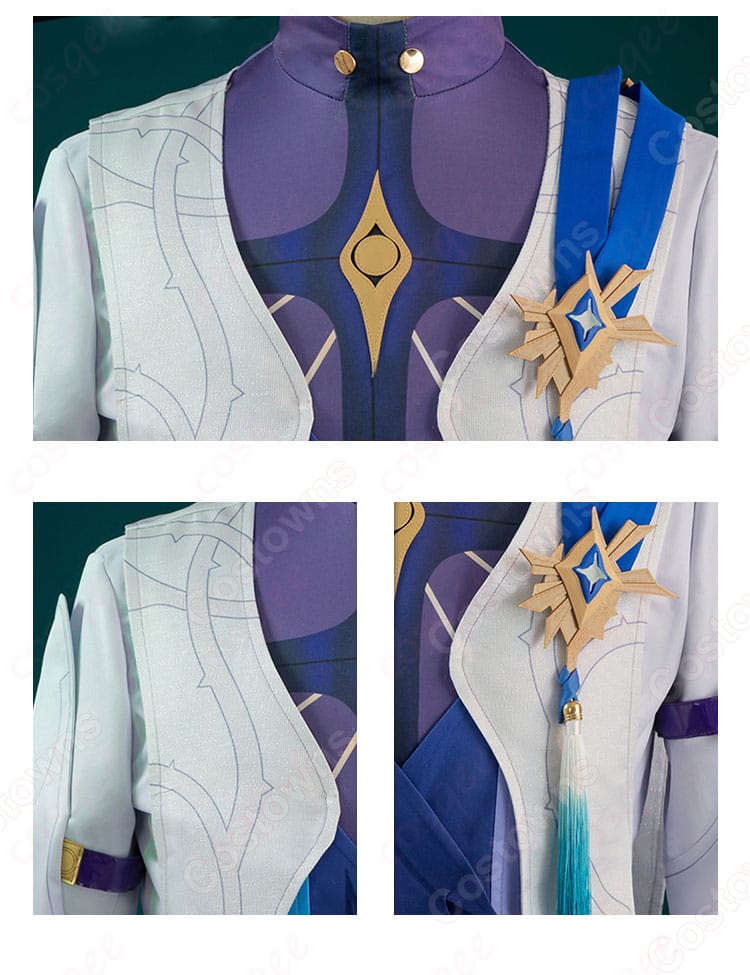 サンデー コスプレ衣装 胸元の装飾ディテール詳細画像|スターレイル