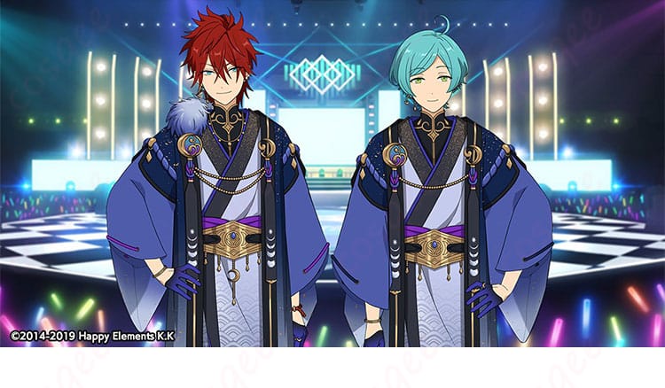 あんスタ 天城燐音・深海奏汰・巴日和「月隠れの宴」コスプレ衣装とキャラクターの比較イメージ、完成度の高さをご確認ください。