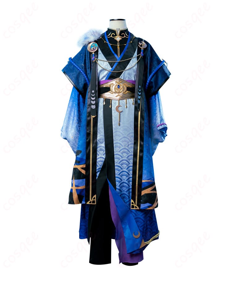 あんスタ 月隠れの宴 天城燐音・深海奏汰・巴日和 コスプレ衣装 正面全体写真。