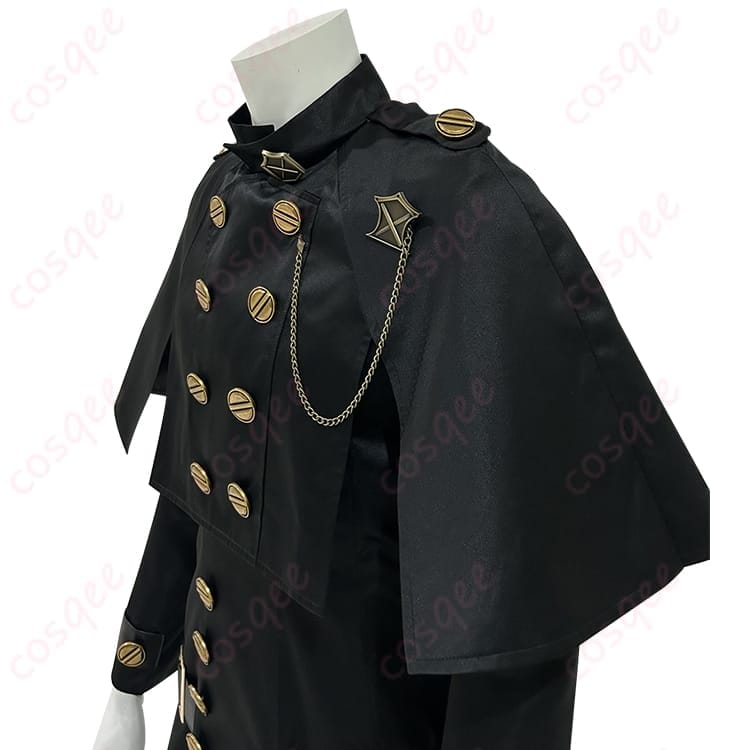 FF14 ヨルハ五一式軍装:術 コスプレ衣装 ダークに決まる端正シルエットで撮影もイベントも映える - 3枚目の画像