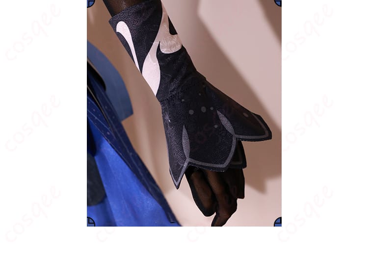 原神 甘雨 コスプレ衣装 付属手袋 ディテール 高品質 玄玉瑶芳