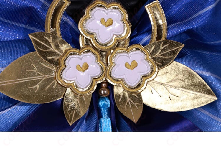 原神 甘雨 コスプレ衣装 後腰蝶形オーナメント 玄玉瑶芳