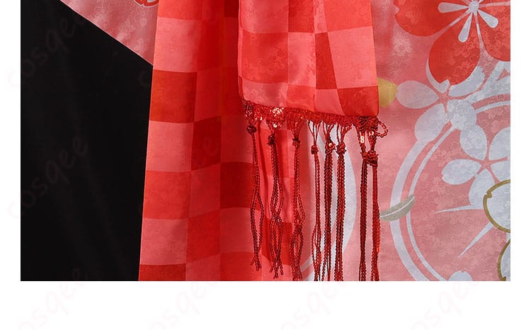 晴着 コスプレ衣装 タッセル装飾クローズアップ 鹿目まどか まどマギ