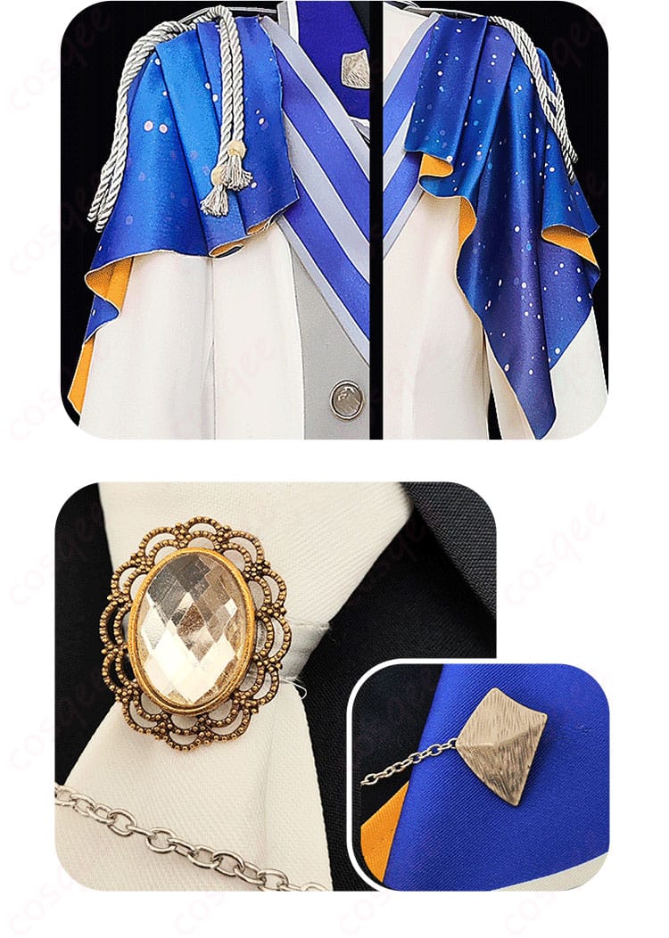 プロセカ 天馬司 コスプレ衣装 肩飾りクローズアップ|立体装飾でステージ映え