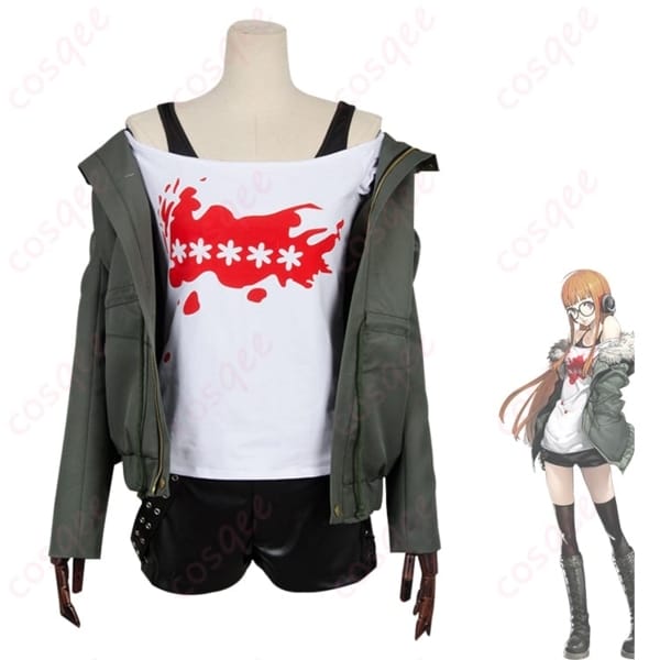 ペルソナ5 佐倉双葉の私服コスプレ｜ストリートに決まるレイヤードで動きやすく写真映え