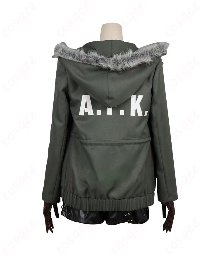 ペルソナ5 佐倉双葉 コスプレ衣装 背面図。後ろ姿も忠実に再現されたデザイン。高品質なコスプレ衣装をお見逃しなく!