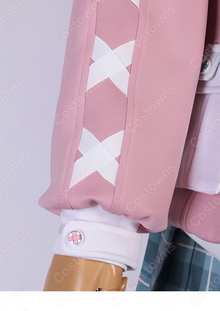 ミリー・パフェコスプレ衣装の袖の装飾細部画像。エレガントで可愛いデザインが魅力的。