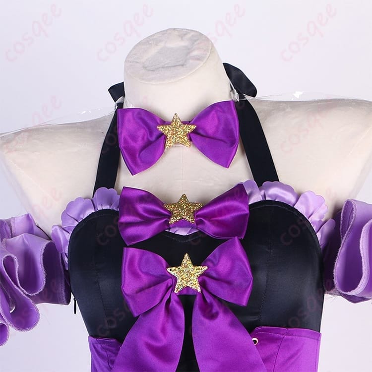 しゅごキャラ! 星名歌唄のゴシック歌姫コスプレ衣装 動きやすく写真映えする一着 - 2枚目の画像