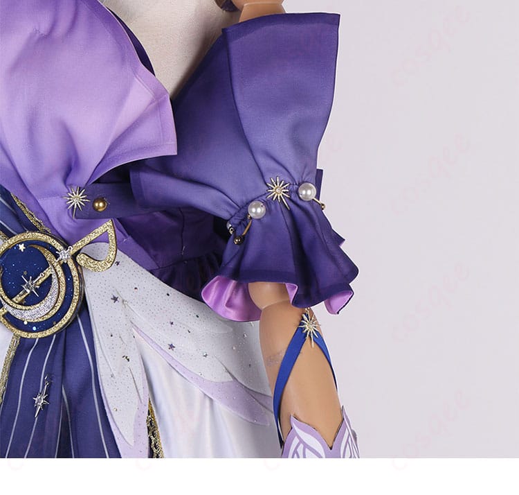 ロビン コスプレ衣装 肩と袖の装飾詳細。細部までこだわり、リアルな再現を実現しています。