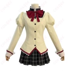 劇場版まどマギ 鹿目まどか＆暁美ほむら 見滝原中学制服コスプレ｜清楚ガーリーで写真映え - 1枚目の画像（サムネイル）