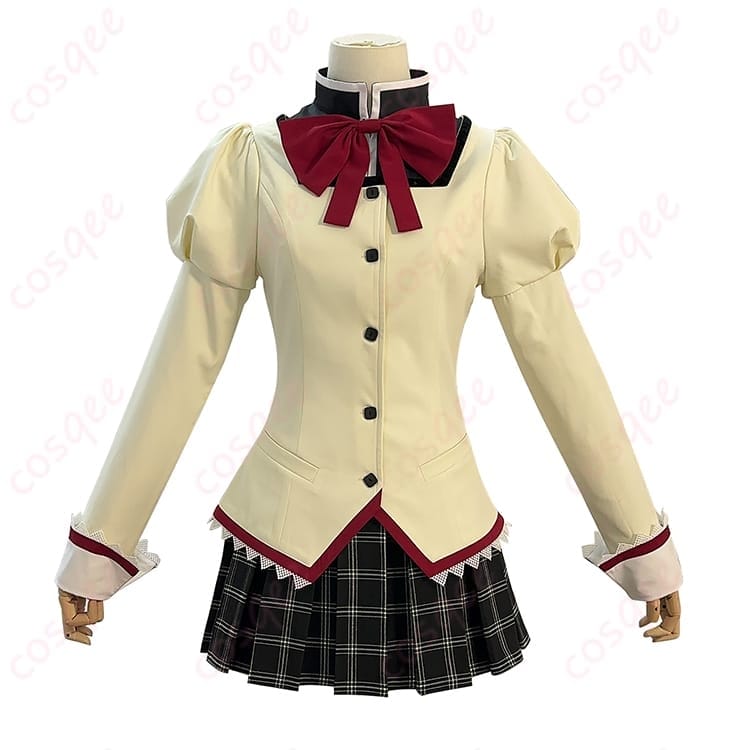 劇場版まどマギ 鹿目まどか＆暁美ほむら 見滝原中学制服コスプレ｜清楚ガーリーで写真映え - 1枚目の画像