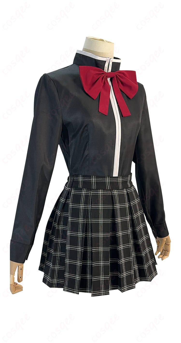 見滝原中学校 制服 黒シャツ 正面画像 コスプレ衣装 鹿目まどか・暁美ほむら